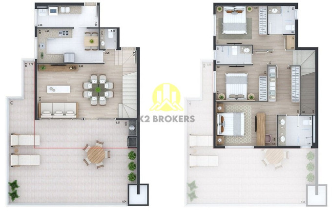 Imagem Apartamento com 3 Quartos à Venda, 105 m² em Juvevê - Curitiba Imagem Apartamento com 3 Quartos à Venda, 105 m² em Juvevê - Curitiba