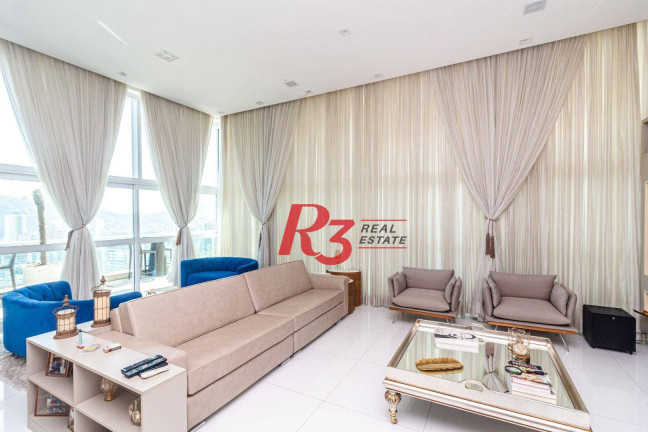 Imagem Cobertura com 5 Quartos à Venda, 740 m² em Gonzaga - Santos
