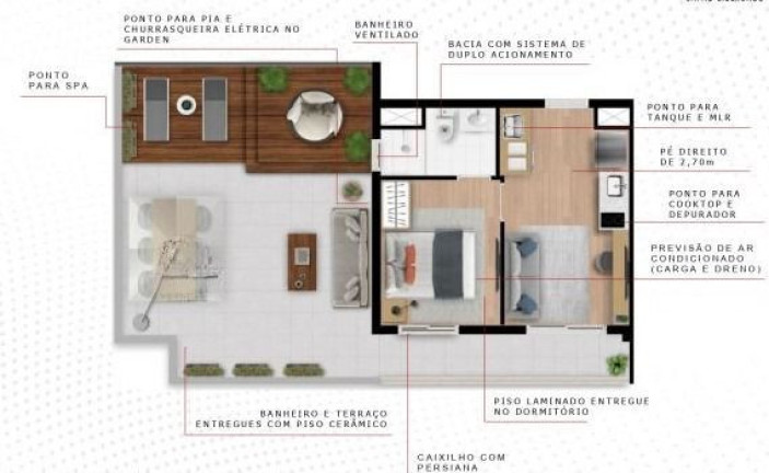 Apartamento com 1 Quarto à Venda, 62 m² em Liberdade - São Paulo