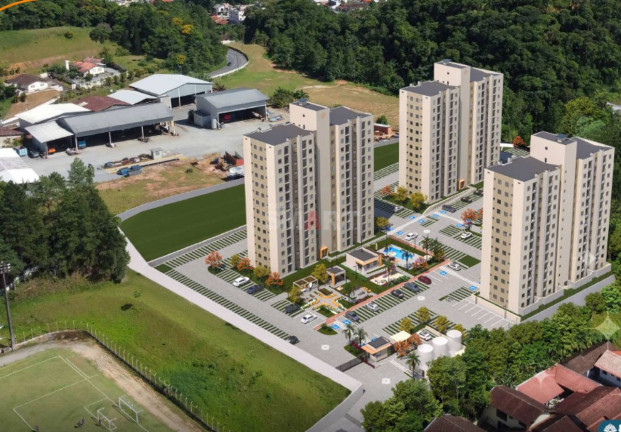 Apartamento com 2 Quartos à Venda, 46 m² em Jaraguá Esquerdo - Jaraguá Do Sul