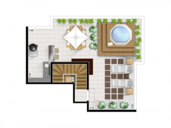 Imagem Imóvel com 3 Quartos à Venda, 118 m² em Vila Alzira - Santo Andre Imagem Imóvel com 3 Quartos à Venda, 118 m² em Vila Alzira - Santo Andre