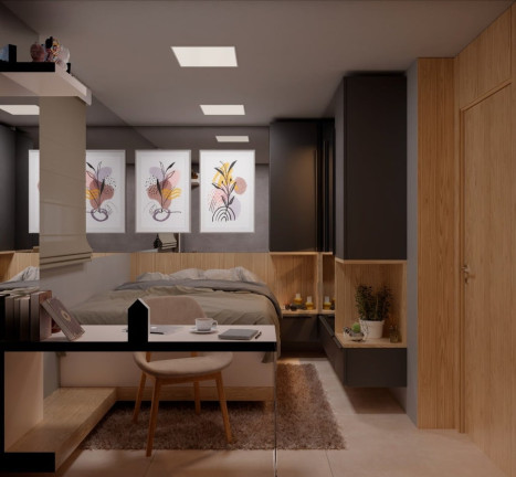 Imagem Apartamento com 2 Quartos à Venda, 32 m² em Tatuapé - São Paulo
