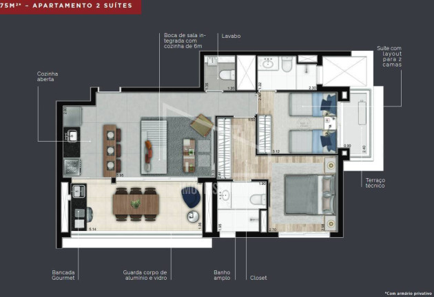 Imagem Apartamento com 2 Quartos à Venda, 75 m² em Vila Mariana - São Paulo Imagem Apartamento com 2 Quartos à Venda, 75 m² em Vila Mariana - São Paulo