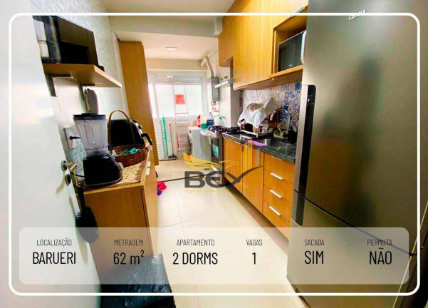 Imagem Apartamento com 2 Quartos à Venda, 62 m² em Jardim Timbauhy - Barueri