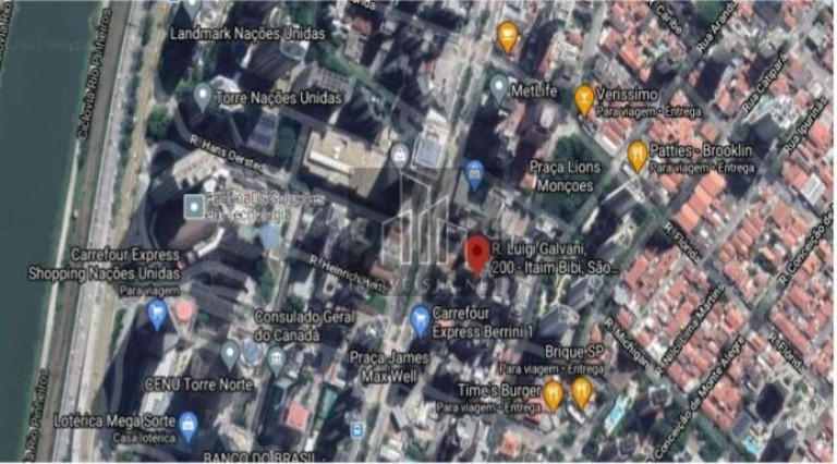 Sala Comercial para Alugar, 224 m² em Cidade Monções - São Paulo