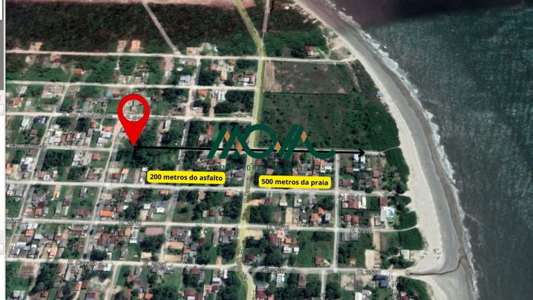 Terreno à Venda, 180 m² em Parque I - Itapoá