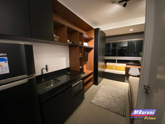 Apartamento com 1 Quarto para Alugar, 20 m² em Pinheiros - São Paulo