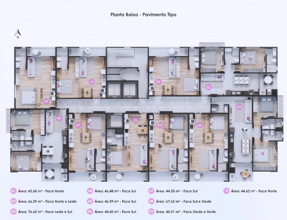Imagem Apartamento com 1 Quarto à Venda, 44 m² em Centro - Navegantes