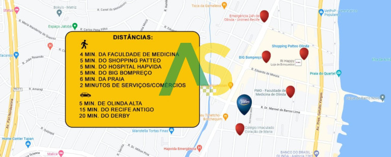 Imagem Imóvel com 3 Quartos à Venda, 75 m² em Bairro Novo - Olinda