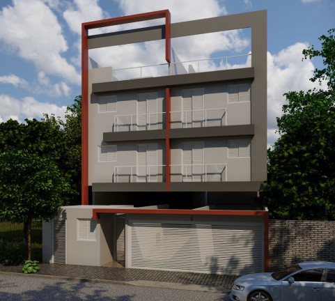 Cobertura com 2 Quartos à Venda, 79 m² em Campestre - Santo André