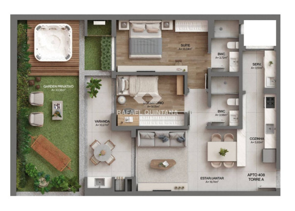 Imagem Apartamento com 1 Quarto à Venda, 76 m² em Cacupé - Florianópolis Imagem Apartamento com 1 Quarto à Venda, 76 m² em Cacupé - Florianópolis