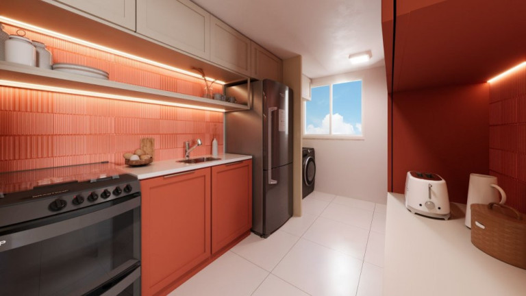 Imagem Apartamento com 2 Quartos à Venda, 50 m² em Desterro - Abreu E Lima