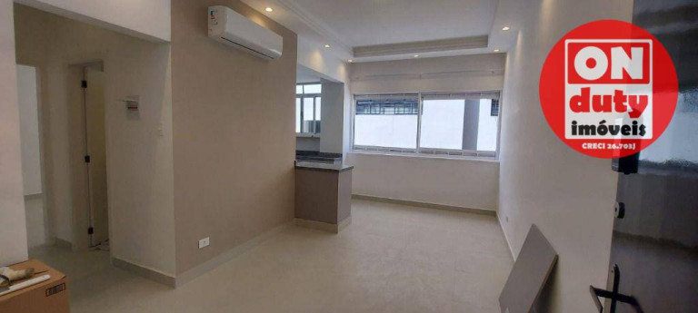 Apartamento com 1 Quarto à Venda, 50 m² em Boqueirão - Santos