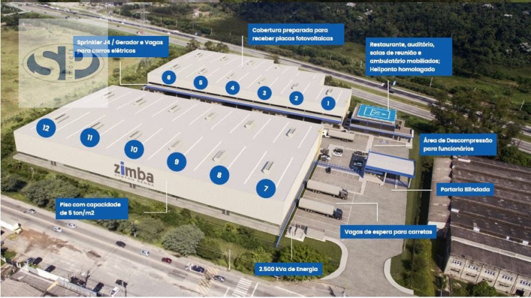 Imagem Imóvel Comercial para Alugar, 1.470 m² em Jardim Primavera - Itaquaquecetuba