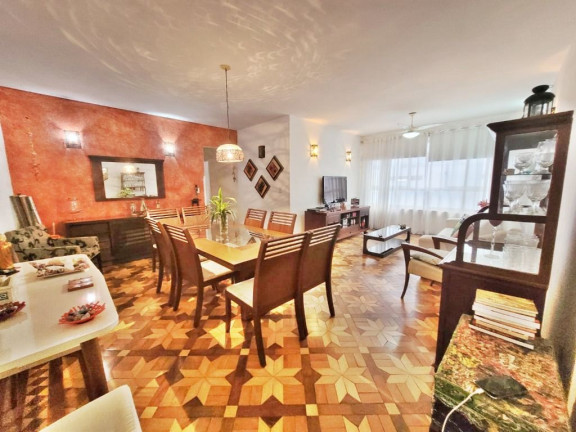 Apartamento com 3 Quartos à Venda, 155 m² em José Menino - Santos