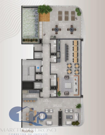 Imagem Apartamento com 2 Quartos à Venda, 70 m² em Predial - Torres