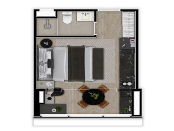 Imagem Apartamento com 1 Quarto à Venda, 25 m² em Pinheiros - São Paulo Imagem Apartamento com 1 Quarto à Venda, 25 m² em Pinheiros - São Paulo