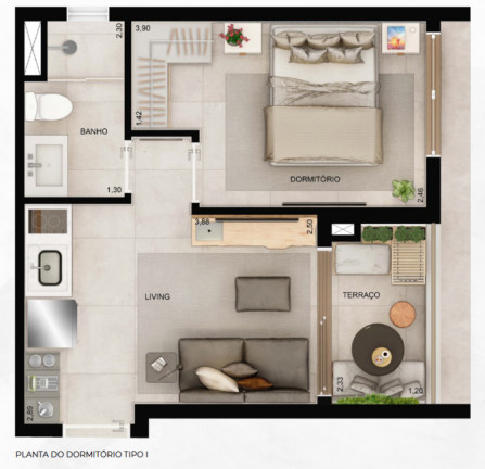 Imagem Apartamento com 1 Quarto à Venda, 30 m² em Vila Clementino - São Paulo Imagem Apartamento com 1 Quarto à Venda, 30 m² em Vila Clementino - São Paulo