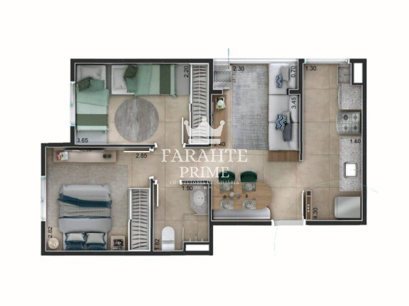 Imagem Apartamento com 1 Quarto à Venda, 39 m² em Catiapoa - São Vicente Imagem Apartamento com 1 Quarto à Venda, 39 m² em Catiapoa - São Vicente