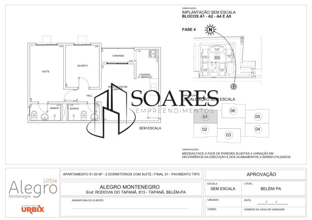 Imagem Apartamento com 2 Quartos à Venda, 51 m² em Tapanã (icoaraci) - Belém Imagem Apartamento com 2 Quartos à Venda, 51 m² em Tapanã (icoaraci) - Belém