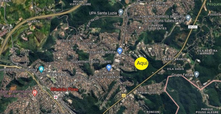 Terreno à Venda, 10.975 m² em Colônia - Ribeirao Pires - Ribeirão Pires