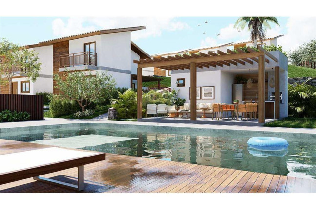 Imagem Casa de Condomínio com 2 Quartos à Venda, 108 m² em Açu Da Torre (subdistrito) - Mata De São João Imagem Casa de Condomínio com 2 Quartos à Venda, 108 m² em Açu Da Torre (subdistrito) - Mata De São João