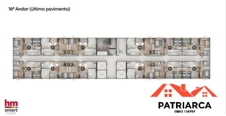 Imagem Apartamento com 2 Quartos à Venda, 35 m² em Residencial Fazenda Lagoa - Campinas