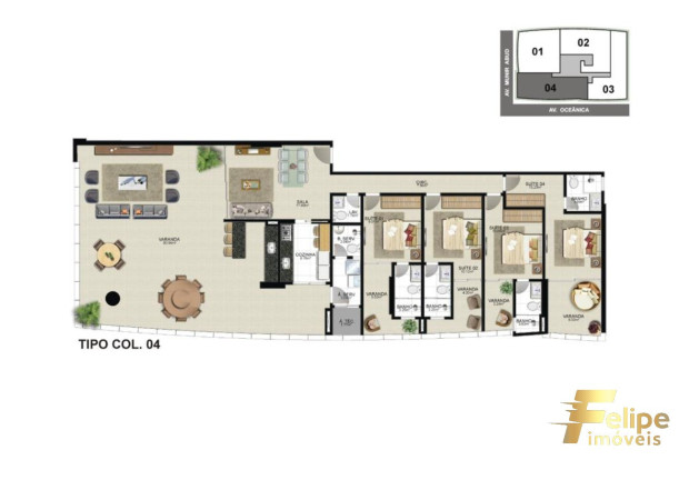 Imagem Imóvel com 4 Quartos à Venda, 221 m² em Praia Do Morro - Guarapari