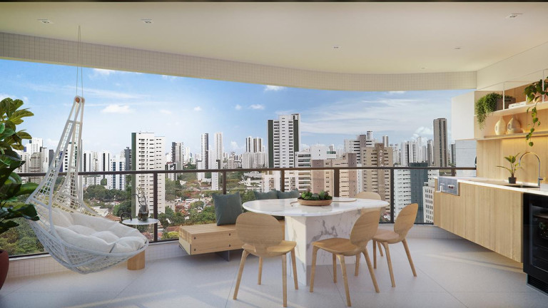 Imagem Imóvel com 3 Quartos à Venda, 145 m² em Parnamirim - Recife