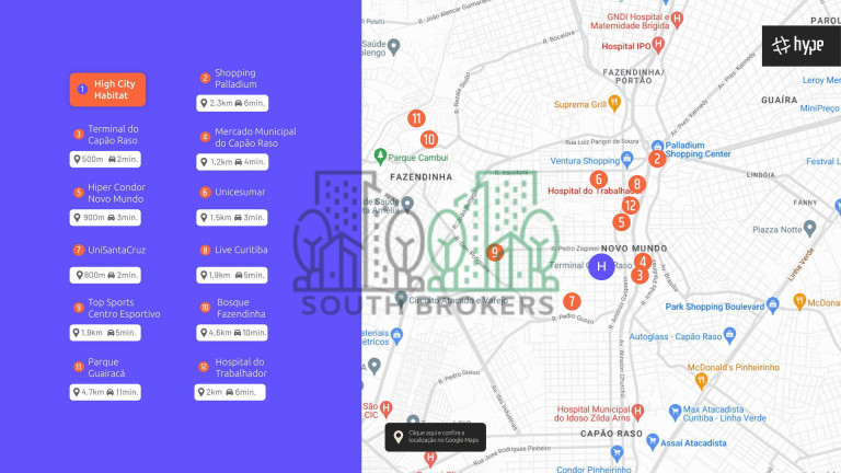 Imagem Apartamento com 3 Quartos à Venda, em Novo Mundo - Curitiba Imagem Apartamento com 3 Quartos à Venda, em Novo Mundo - Curitiba