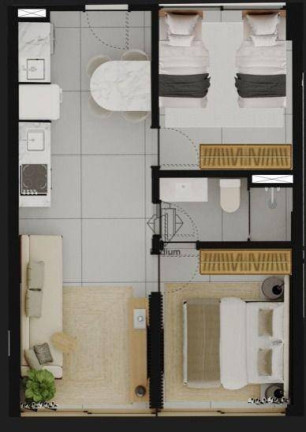 Imagem Apartamento com 2 Quartos à Venda, 42 m² em Bessa - João Pessoa