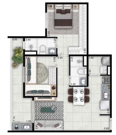 Imagem Apartamento com 2 Quartos à Venda, 69 m² em Aclimação - São Paulo Imagem Apartamento com 2 Quartos à Venda, 69 m² em Aclimação - São Paulo