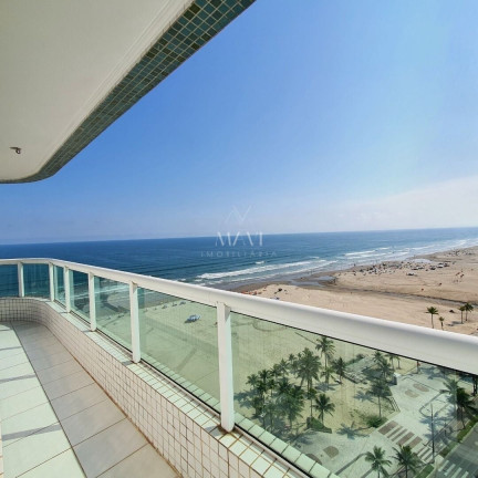 Imagem Apartamento com 3 Quartos à Venda, 123 m² em Guilhermina - Praia Grande