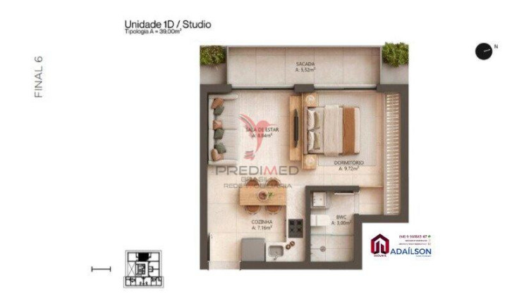 Imagem Apartamento com 2 Quartos à Venda, 71 m² em Jurerê - Florianópolis