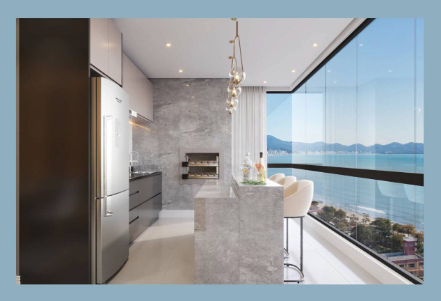 Imagem Apartamento com 3 Quartos à Venda, 110 m² em Perequê - Porto Belo