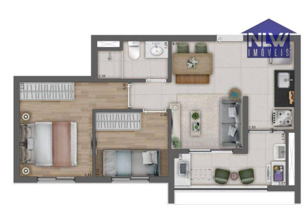 Imagem Apartamento com 2 Quartos à Venda, 42 m² em Perdizes - São Paulo Imagem Apartamento com 2 Quartos à Venda, 42 m² em Perdizes - São Paulo