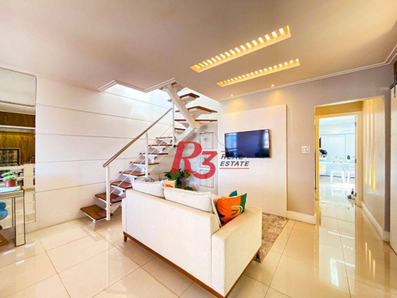 Imagem Cobertura com 3 Quartos à Venda, 278 m² em Aparecida - Santos