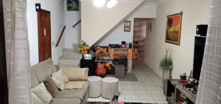 Sobrado com 2 Quartos à Venda, 125 m² em Jardim Santa Cecília - Guarulhos