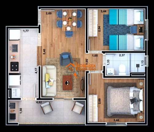 Imagem Apartamento com 2 Quartos à Venda, 47 m² em Vila Nova Bonsucesso - Guarulhos Imagem Apartamento com 2 Quartos à Venda, 47 m² em Vila Nova Bonsucesso - Guarulhos