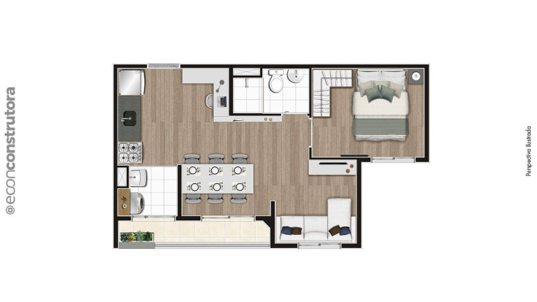 Imagem Apartamento com 2 Quartos à Venda, 38 m² em Pedreira - São Paulo Imagem Apartamento com 2 Quartos à Venda, 38 m² em Pedreira - São Paulo