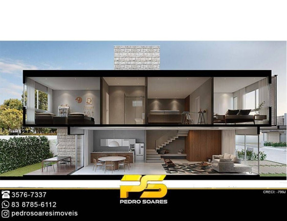 Imagem Casa com 3 Quartos à Venda, 177 m² em Castelo Branco - João Pessoa