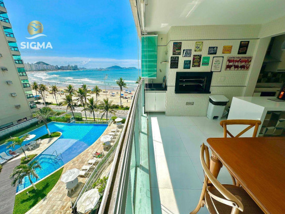 Apartamento com 2 Quartos à Venda, 99 m² em Jardim Astúrias - Guarujá