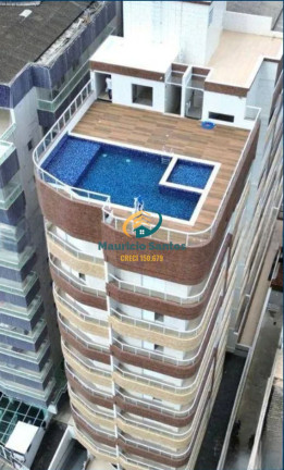 Apartamento com 2 Quartos à Venda, 74 m² em Caiçara - Praia Grande