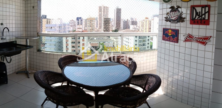 Imagem Apartamento com 2 Quartos à Venda, 100 m² em Guilhermina - Praia Grande