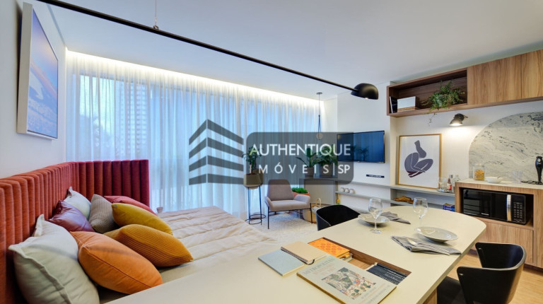 Imagem Apartamento com 1 Quarto à Venda, 46 m² em Campo Belo - São Paulo