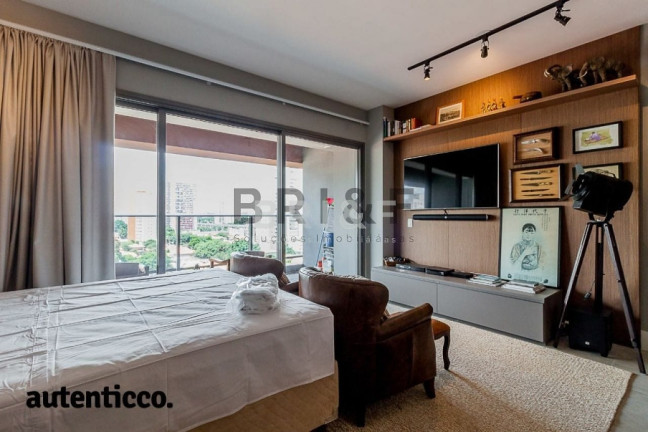 Imagem Apartamento com 1 Quarto para Alugar, 42 m² em Brooklin - São Paulo