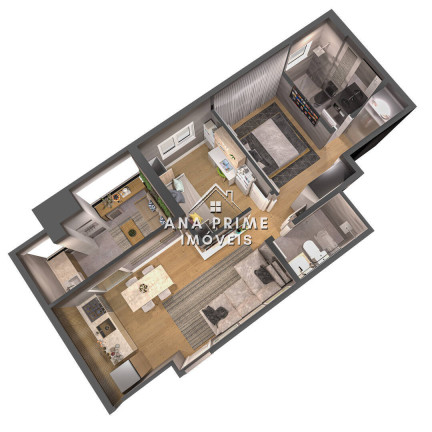 Imagem Apartamento com 2 Quartos à Venda, 55 m² em Jardim Oriente - São José Dos Campos Imagem Apartamento com 2 Quartos à Venda, 55 m² em Jardim Oriente - São José Dos Campos