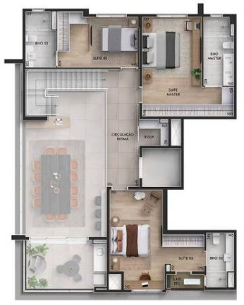 Imagem Apartamento com 3 Quartos à Venda, 150 m² em Cambuí - Campinas