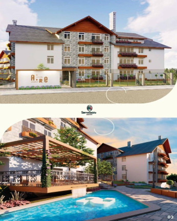 Apartamento com 2 Quartos à Venda, 65 m² em Piratini - Gramado