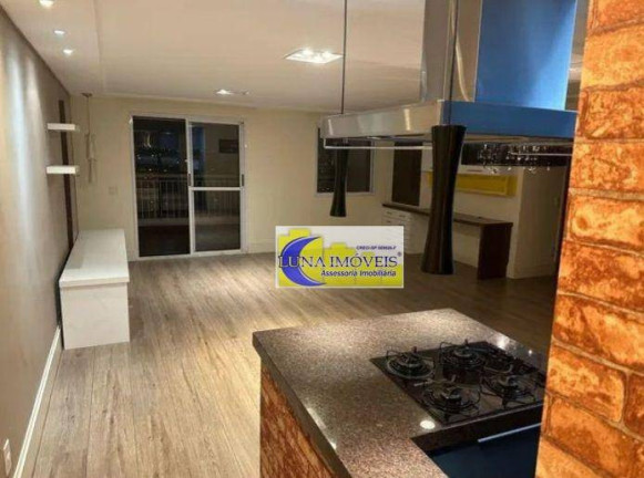 Apartamento com 3 Quartos à Venda ou Locação, 115 m² em Vila Valparaíso - Santo André